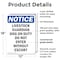 Signmission Livestock Guardian Dog On Duty OSHA Notice Sign, Plastic, 12in W x 18in L, 2PK OS-2PACK-NS-P-1218-V-14021 - alternate 3